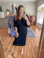 See You Shine Dress in Black