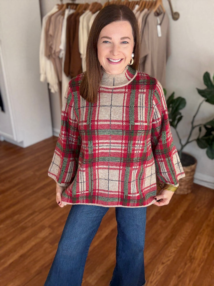 Looking Pine Sweater in Taupe