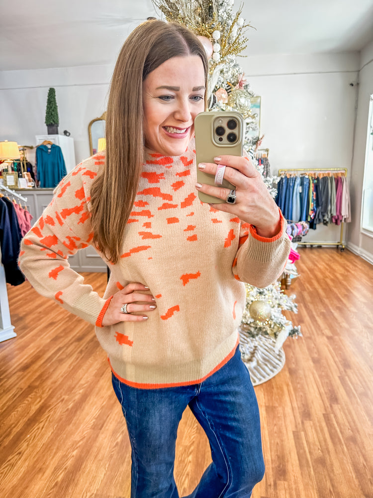 It's Wild Sweater in Orange