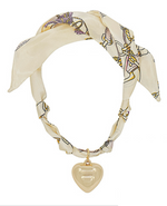 Scarf Necklace w/ Heart