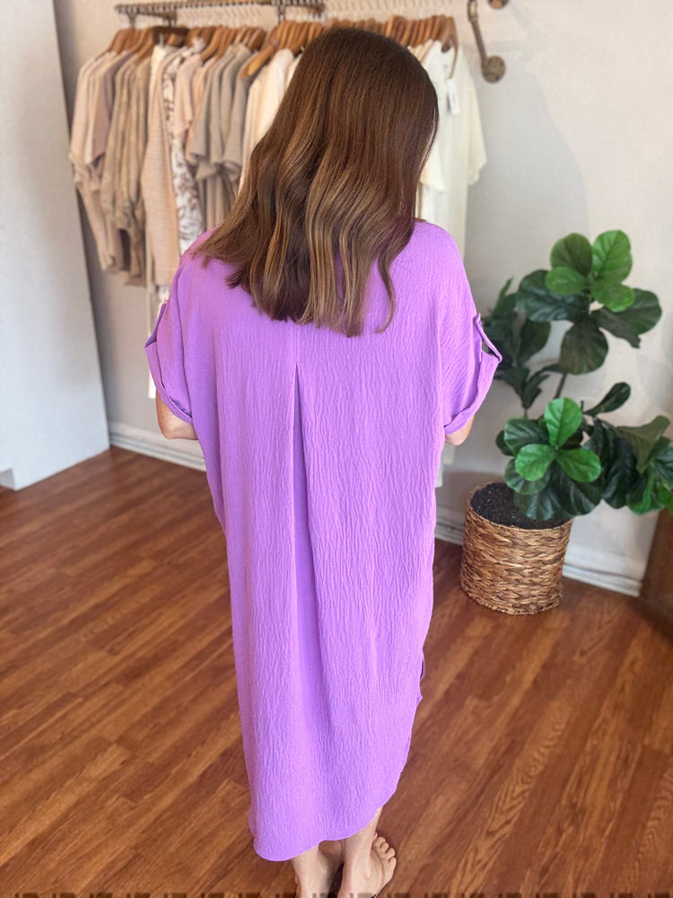 Thinking About You Lately Dress in Orchid