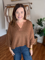 Remember It Sweater in Camel