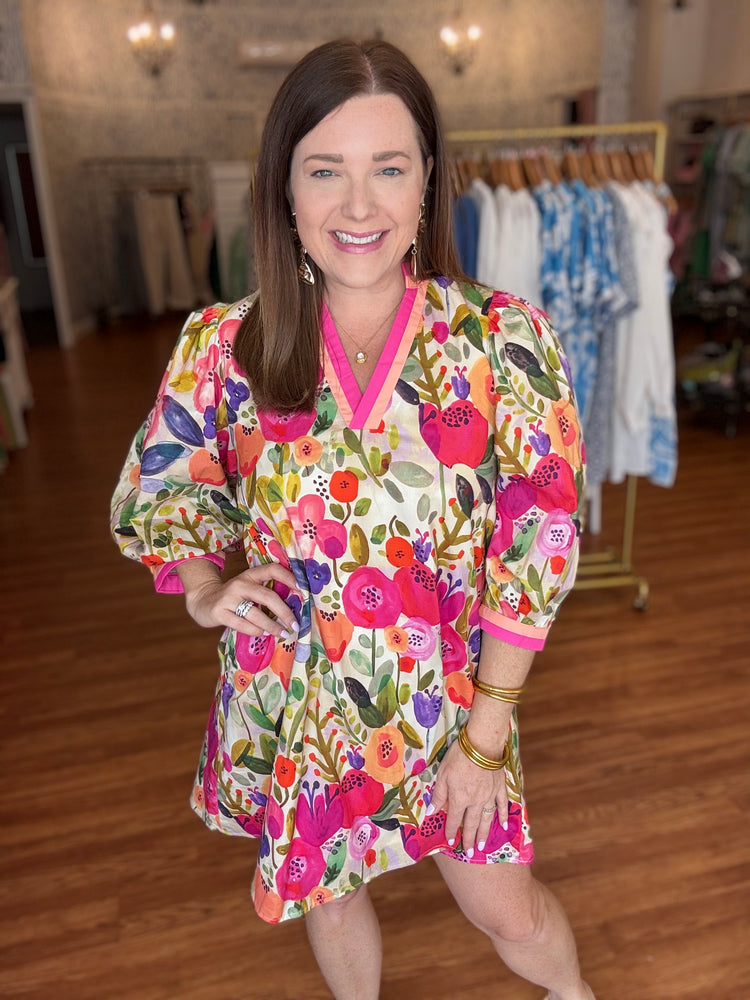 Pretty Poppies Dress