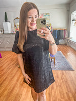 Chic Pursuits Dress in Black