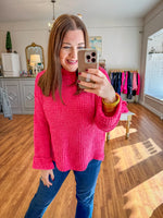 Stay Cozy Sweater in Pink