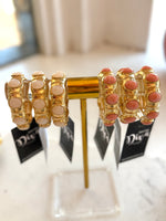 Oval Stone Stretch Bracelet