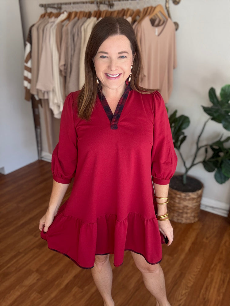 Back to You Dress in Red