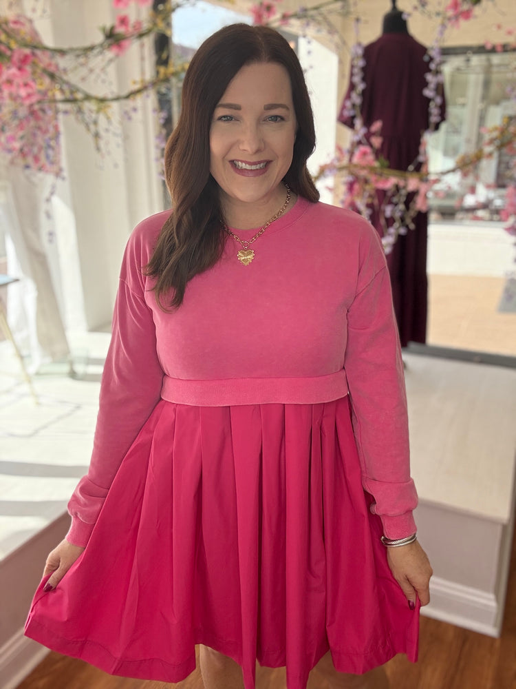 Someone To Love Dress in Pink