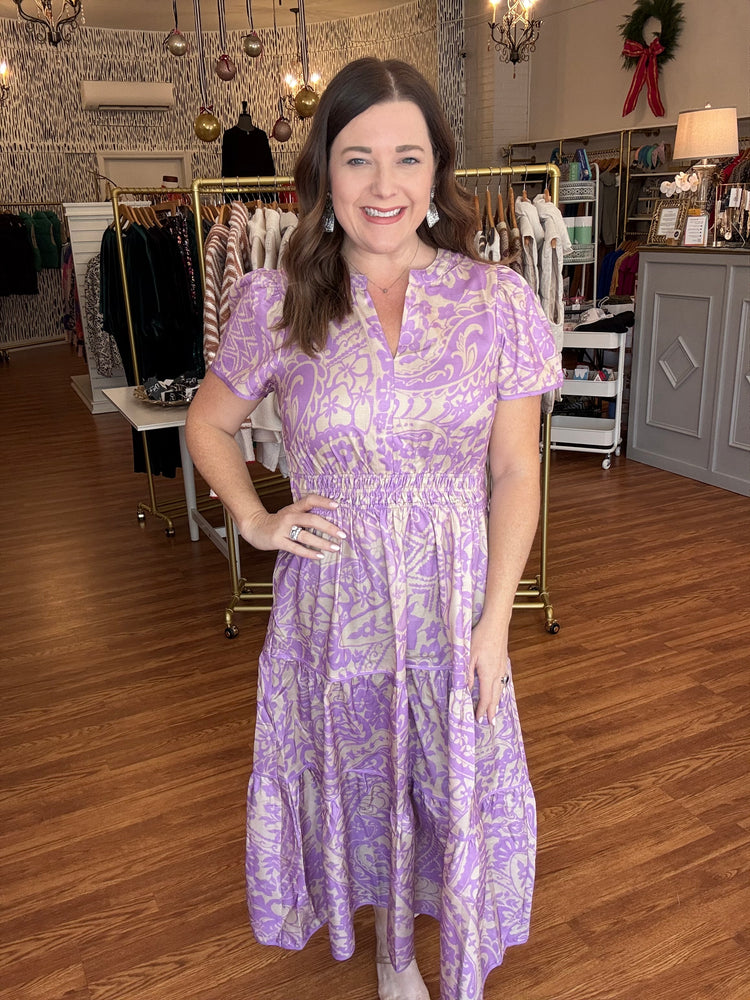 Pretty in Paisley Dress
