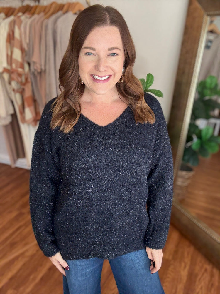 Look for Me Sweater in Midnight