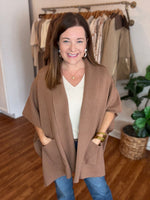 Made for You Cardigan in Mocha
