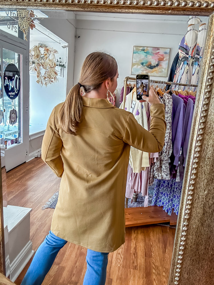 Always Remember Jacket in Camel
