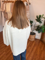 Cloud Nine Top in Off White