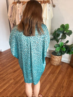 Going Strong Dress in Teal