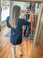 Make it Known Dress in Black