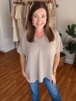 Everyday Basic V-Neck Top (4 colors)