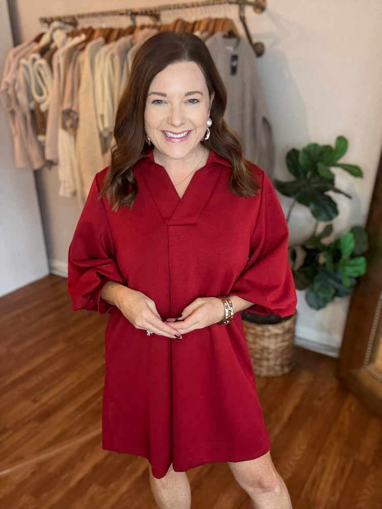 Made For You Dress in Red