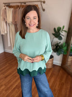 Until Forever Top in Green