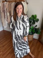 Time Flies Dress in Black