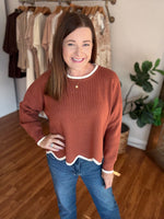 Looking for You Sweater in Cinnamon