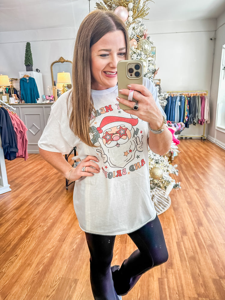 Stay Merry & Bright Tee