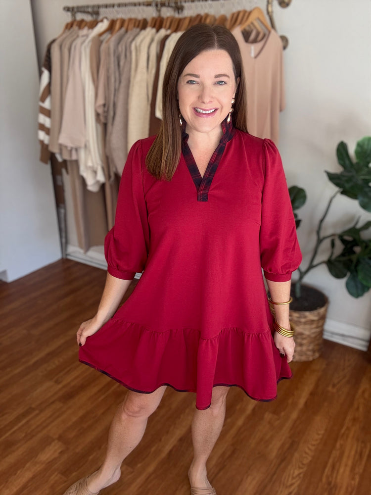 Back to You Dress in Red