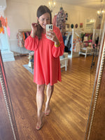 Quick Decisions Dress in Orange