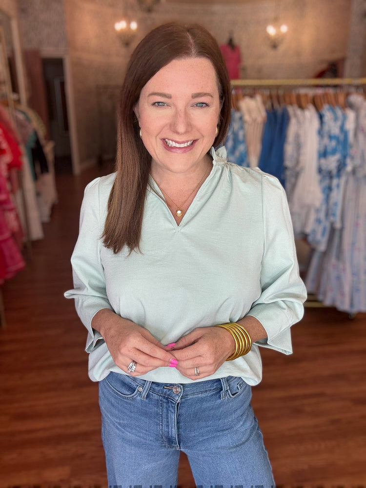 Fall For You Top in Mint