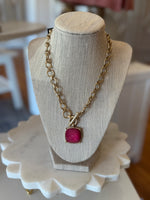 Stone Pendant Necklace