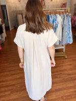 According to You Dress in Oatmeal