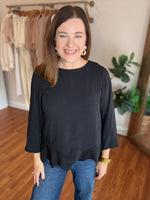 Until Forever Top in Black
