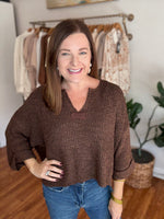 Remember It Sweater in Brown