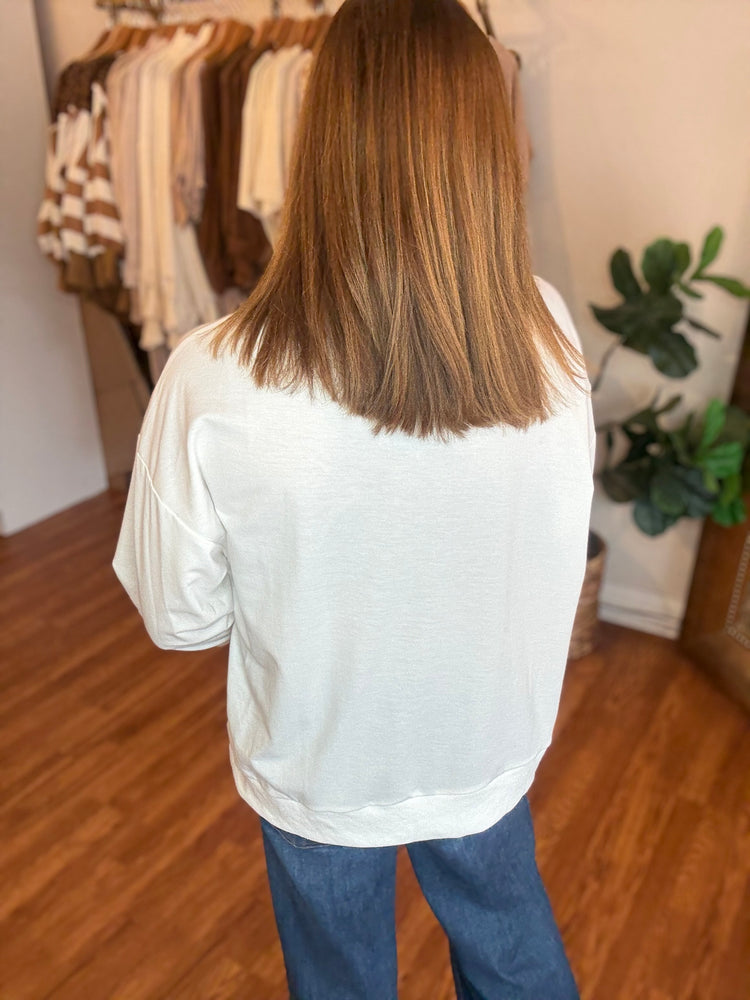 Holly Jolly Tinsel Top