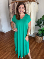 Everywhere You Go Dress in Green