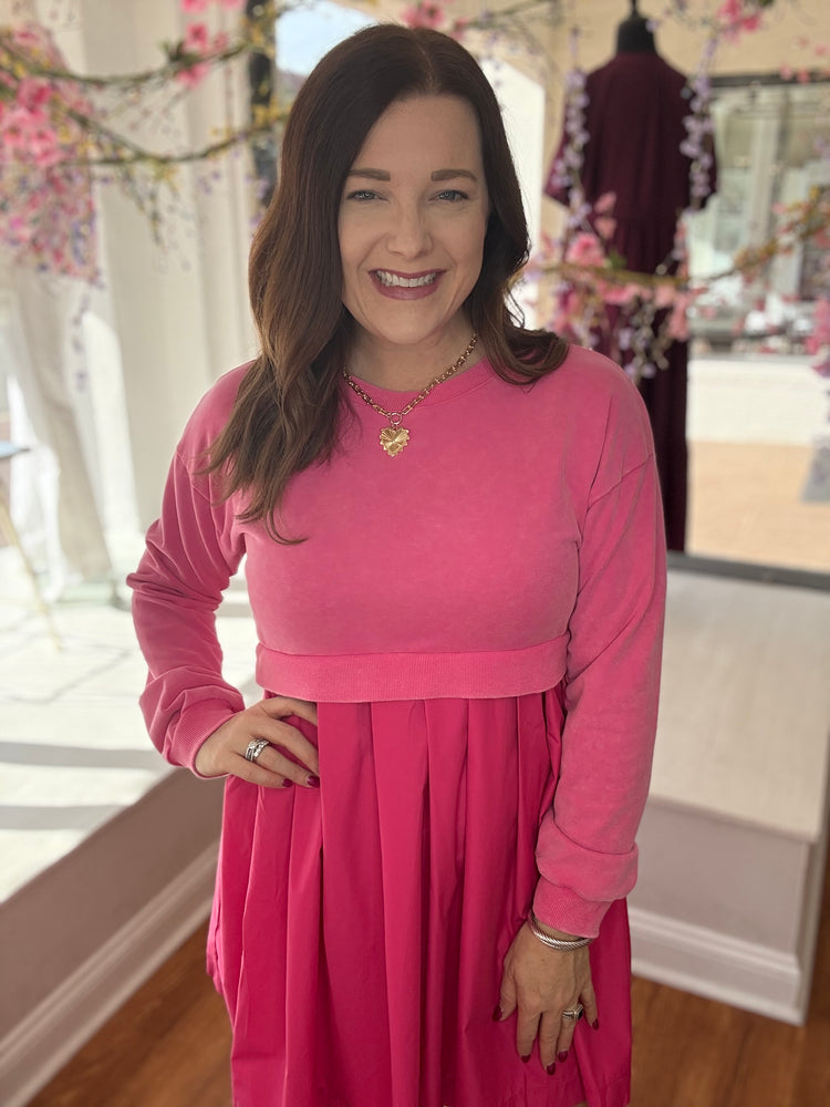 Someone To Love Dress in Pink