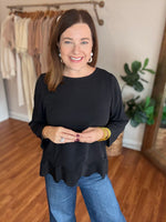 Until Forever Top in Black