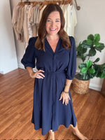 One to Remember Dress in Navy