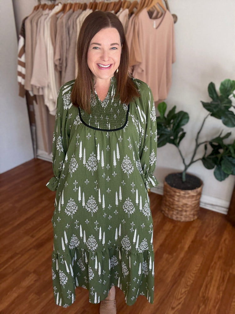 Eyes on You Midi Dress