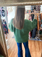 Finally Here Sweater in Green