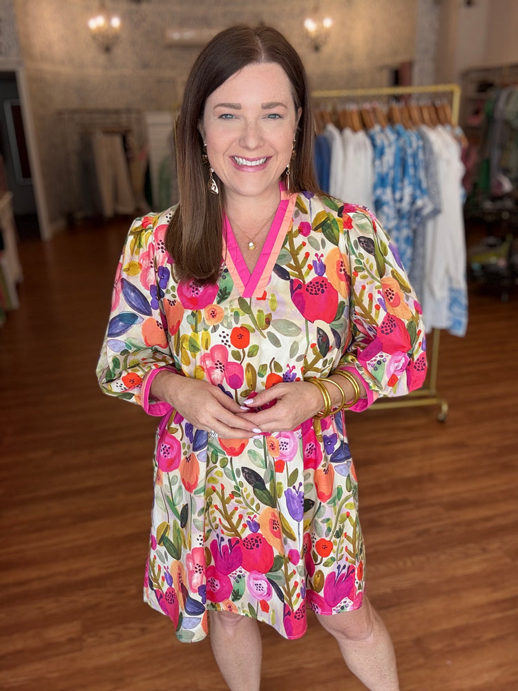 Pretty Poppies Dress