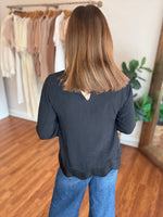 Until Forever Top in Black