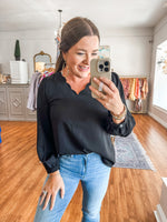 Everywhere I Look Top in Black