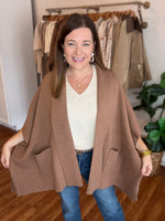 Made for You Cardigan in Mocha
