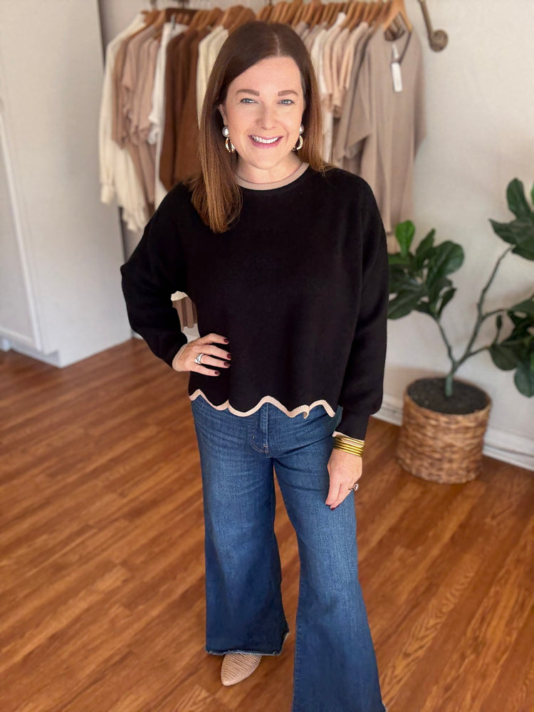 Looking for You Sweater in Black