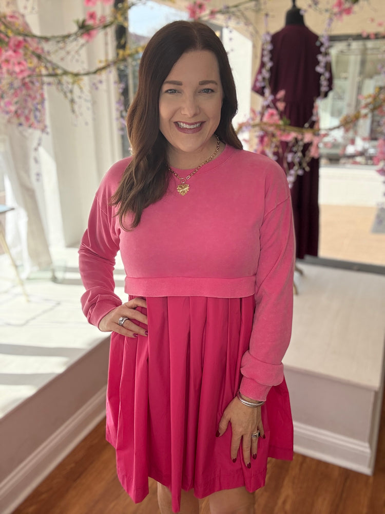 Someone To Love Dress in Pink