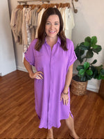 Thinking About You Lately Dress in Orchid