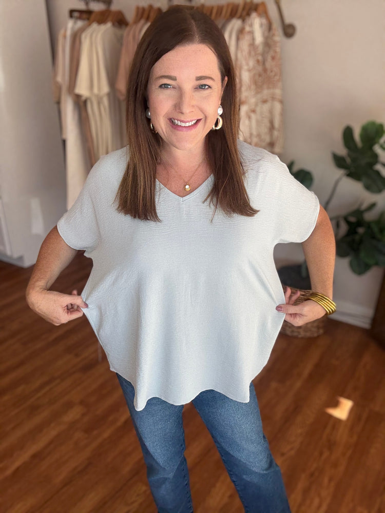 Everyday Basic V-Neck Top (4 colors)