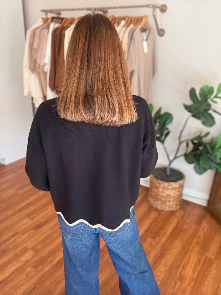 Looking for You Sweater in Black