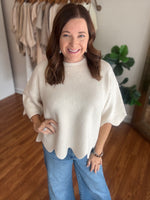Follow You Sweater in Cream