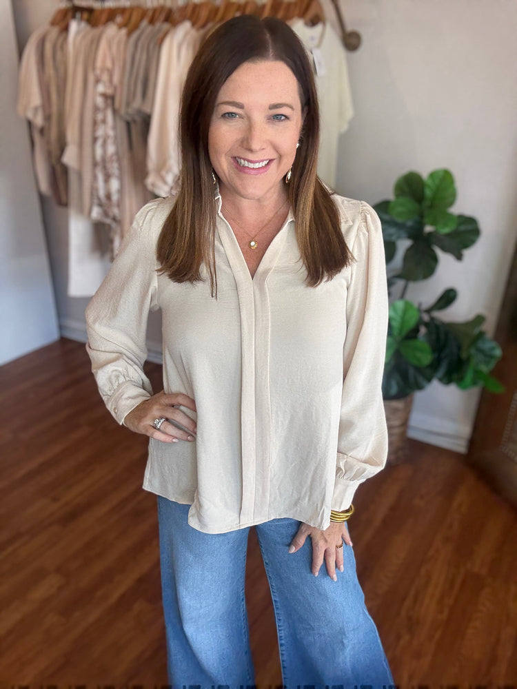 Feel Your Best Top in Oatmeal